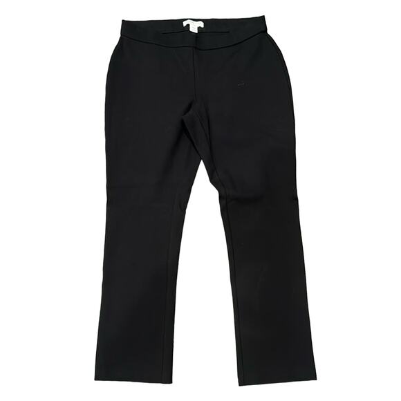 Coldwater Creek Women's Ponte Perfect Slim Leg Leggings Black Size MP/10-12P - Picture 1 of 7